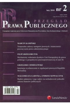 Przegl�d Prawa Publicznego 2/2010