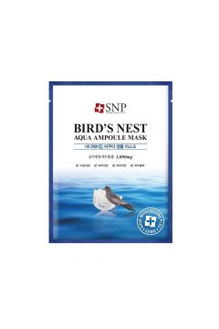 Snp Purity Bird's Nest Aqua Ampoule Mask nawilajco-rewitalizujca maska w pachcie z ekstraktem z ptasich gniazd 25 ml