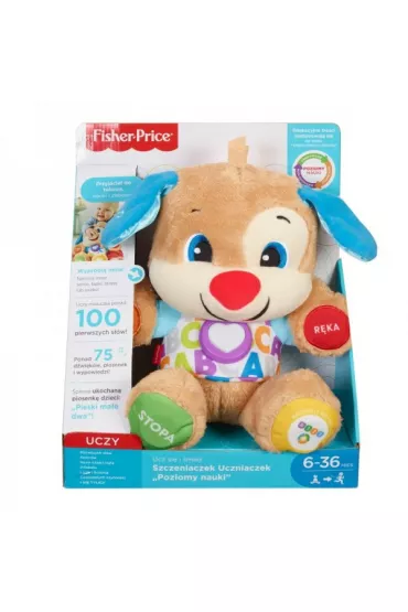 Fisher-Price Szczeniaczek Uczniaczek "Poziomy Nauki" FPM71 Mattel