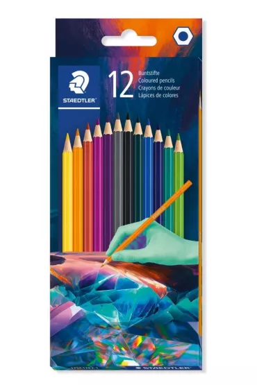 Staedtler Kredki sze�ciok�tne Multiverse 12 kol
