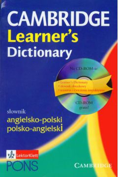 Cambridge Learner's Dictionary S�ownik angielsko polski polsko angielski + CD