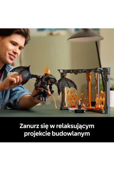 LEGO Icons W�adca pier�cieni: Book nook z Balrogiem 10367