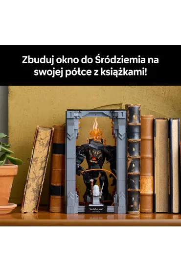 LEGO Icons W�adca pier�cieni: Book nook z Balrogiem 10367