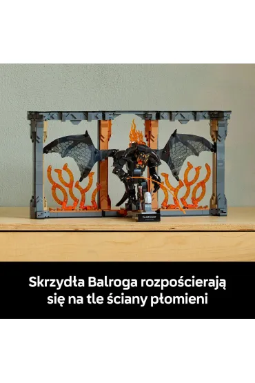 LEGO Icons W�adca pier�cieni: Book nook z Balrogiem 10367