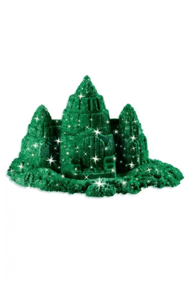 Kinetic Sand. Po�yskuj�cy piasek 454 zielony * Spin Master