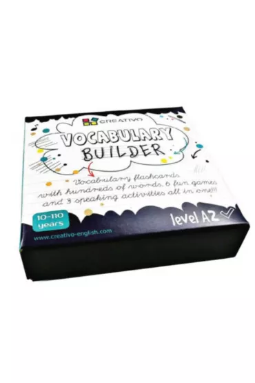 Karty j�zykowe Angielski Vocabulary builder A2 - Pawe� Dwornik