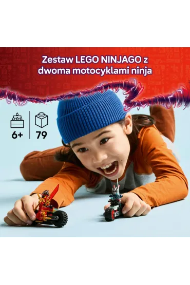 LEGO NINJAGO Wy�cig motocyklowy Kaia 71838