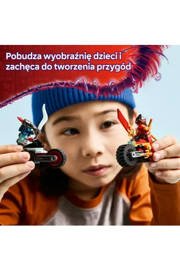 LEGO NINJAGO Wy�cig motocyklowy Kaia 71838