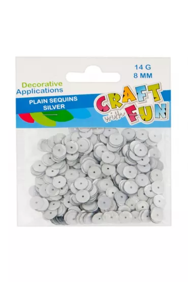 Craft with Fun Cekiny g�adkie 8 mm