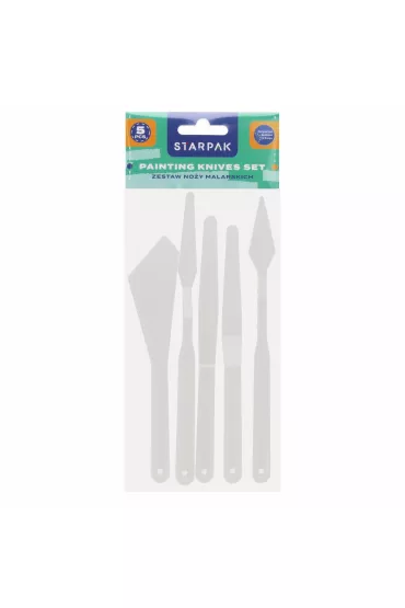 Starpak No�e malarskie 5szt 5 szt.