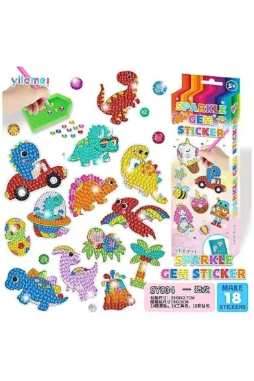 Diamentowa mozaika Sparkle dino Fandy