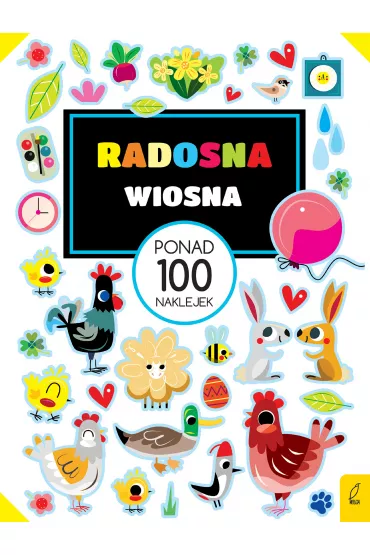 Ponad 100 naklejek. Radosna wiosna