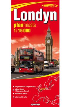 Londyn plan miasta 1:15 000