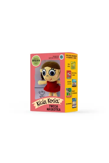 Kicia Kocia. Maskotka Adelka w pude�ku Media Rodzina
