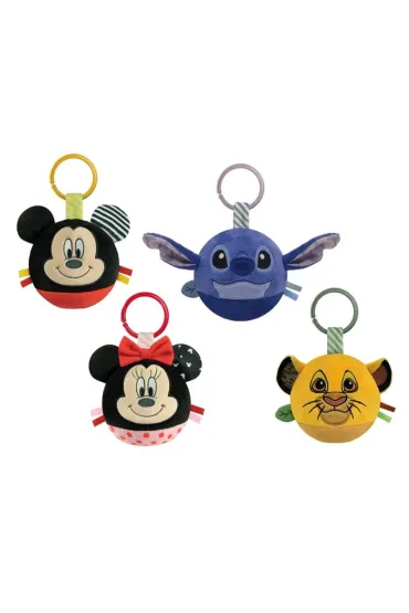 Grzechotka pluszowa z zawieszk� Disney 18cm Clementoni