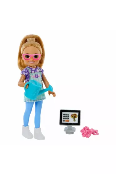 Barbie Chelsea Moesz by Kariera Lalka HTK32 Mattel