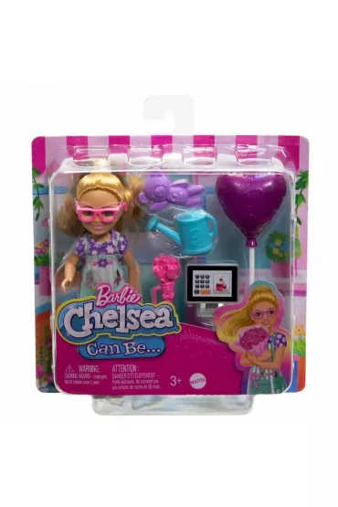 Barbie Chelsea Moesz by Kariera Lalka HTK32 Mattel