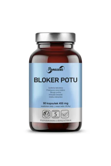 Panaseus Bloker potu - suplement diety (uszkodzone opakowanie) 50 kaps.