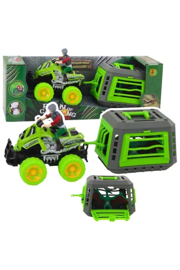 Quad z kierowc� klatka z dinozaurem Pterodaktyl