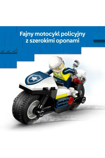 LEGO City Po�cig na motocyklu policyjnym 60455