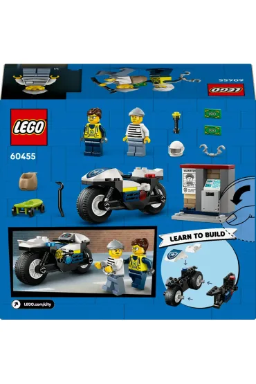 LEGO City Po�cig na motocyklu policyjnym 60455