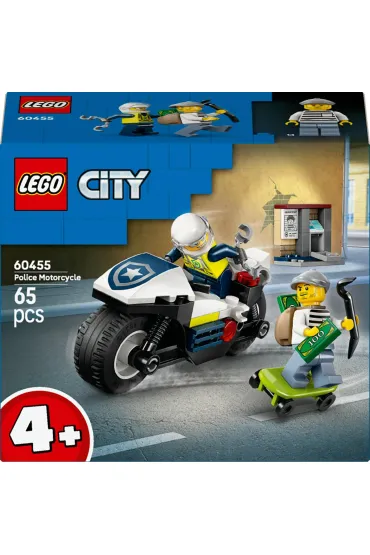 LEGO City Po�cig na motocyklu policyjnym 60455