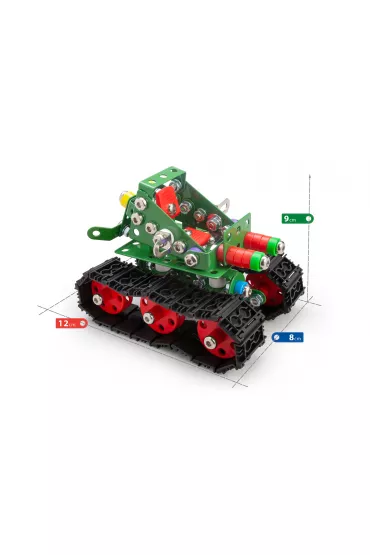 Ma�y konstruktor 219 el. Tanky