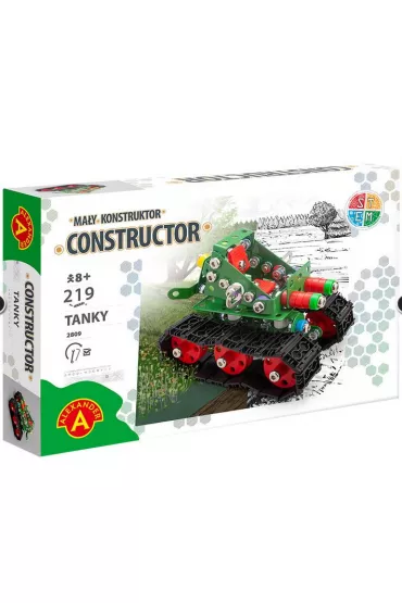 Ma�y konstruktor 219 el. Tanky