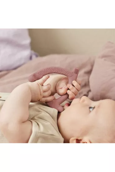 Everyday Baby Gryzak silikonowy, ceglany