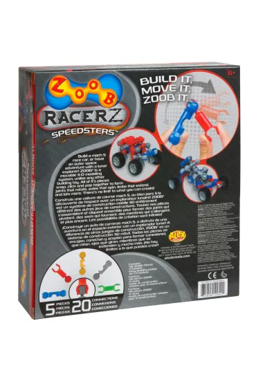 Klocki konstrukcyjne Zoob Racer Speedsters