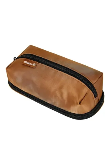 Pelikan Pi�rnik kosmetyczka Quattro Twill cognac