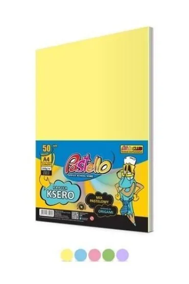 Alfa Pastello Papier ksero A4 pastel 160g 50 kartek