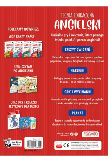 Angielski. Teczka edukacyjna. Dla klas 1-3