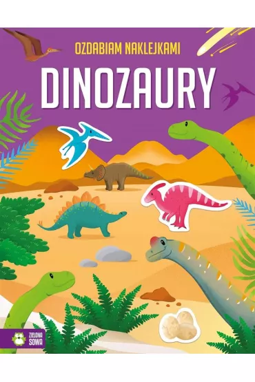 Ozdabiam naklejkami Dinozaury