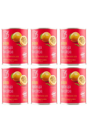 Quality Food Pulpa�z�marakui Zestaw 6 x 565 g