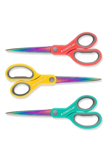 Staedtler No�yczki Norix kolorowe ostrze mix 21cm