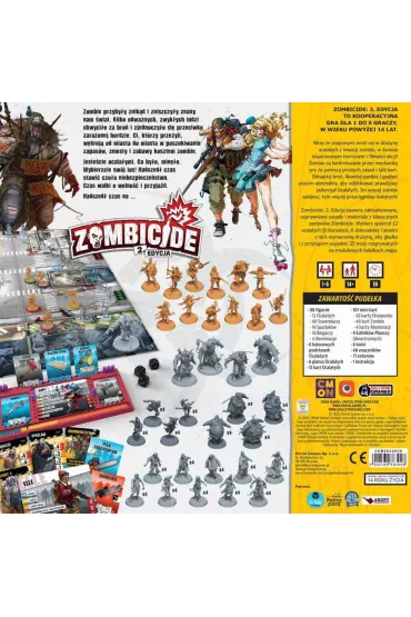 Zombicide 2 edycja Portal Games - Raphael  Guiton, Jean-Baptiste Lullien, Nicolas Raoult