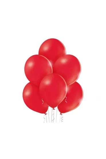 Godan Balony pastelowe czerwone 100 szt.