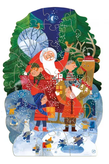 Puzzle 30 el. Magiczne �wi�ta Nasza Ksi�garnia - Ewa Poklewska-Kozie��o