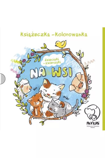 Ksi��eczka - kolorowanka "Dzieciaki - Zwierzaki na wsi"
