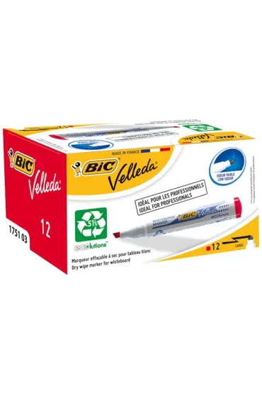 Bic Marker Velleda Eco ze �ci�t� ko�c�wk�