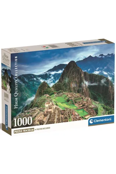 Puzzle 1000 el. Compact Machu Picchu Clementoni