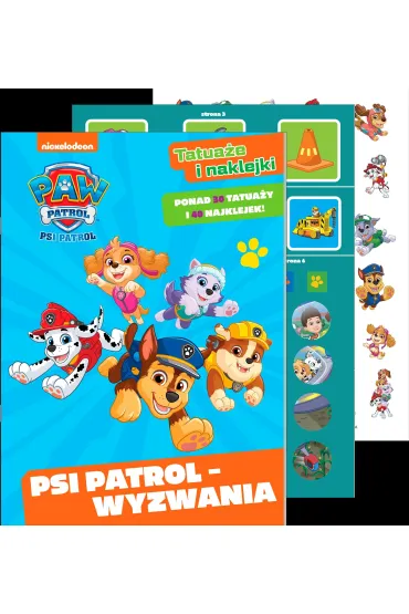 Psi Patrol. Tatua�e i naklejki
