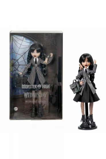 Monster High. Lalka Wednesday Addams Mattel