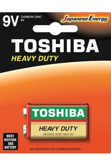 BATERIA TOSHIBA 9V 6F22KE BP-1