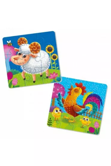 Puzzle piankowe 2w1. Farma Roter Kafer