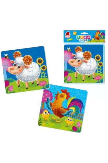 Puzzle piankowe 2w1. Farma Roter Kafer