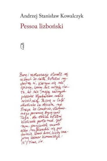 Pessoa lizbo�ski - Andrzej Stanis�aw Kowalczyk
