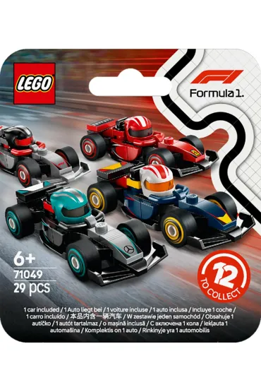 LEGO Minifigurki Kolekcjonerskie bolidy F1® 71049