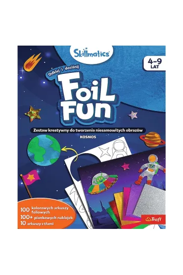 Zestaw kreatywny Skillmatics Foil Fun Kosmos Grasper Global Private Limited